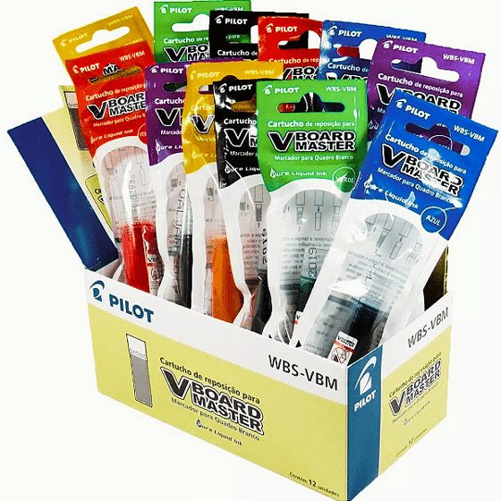 Kit marcador quadro branco — Carinon Mix