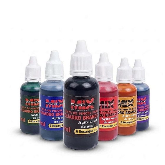 Tinta para quadro branco 30ml — Carinon Mix